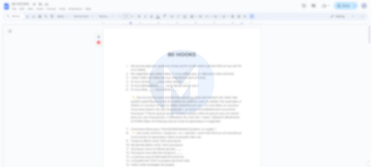 ghilesdrb's tweet image. Je te donne 80 HOOKS pour que tes vidéos deviennent virales sur TIKTOK!

Pour les obtenir :

- Like ❣️
- Retweet 🔁
- Commente “HOOKS” 💭

(Il faut que tu me follow pour que je te DM)