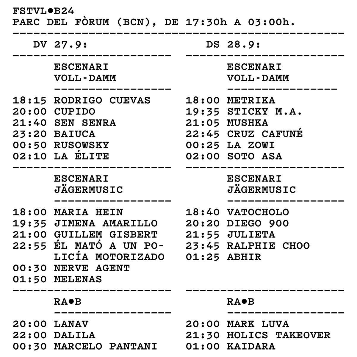 Festival•B tweet media