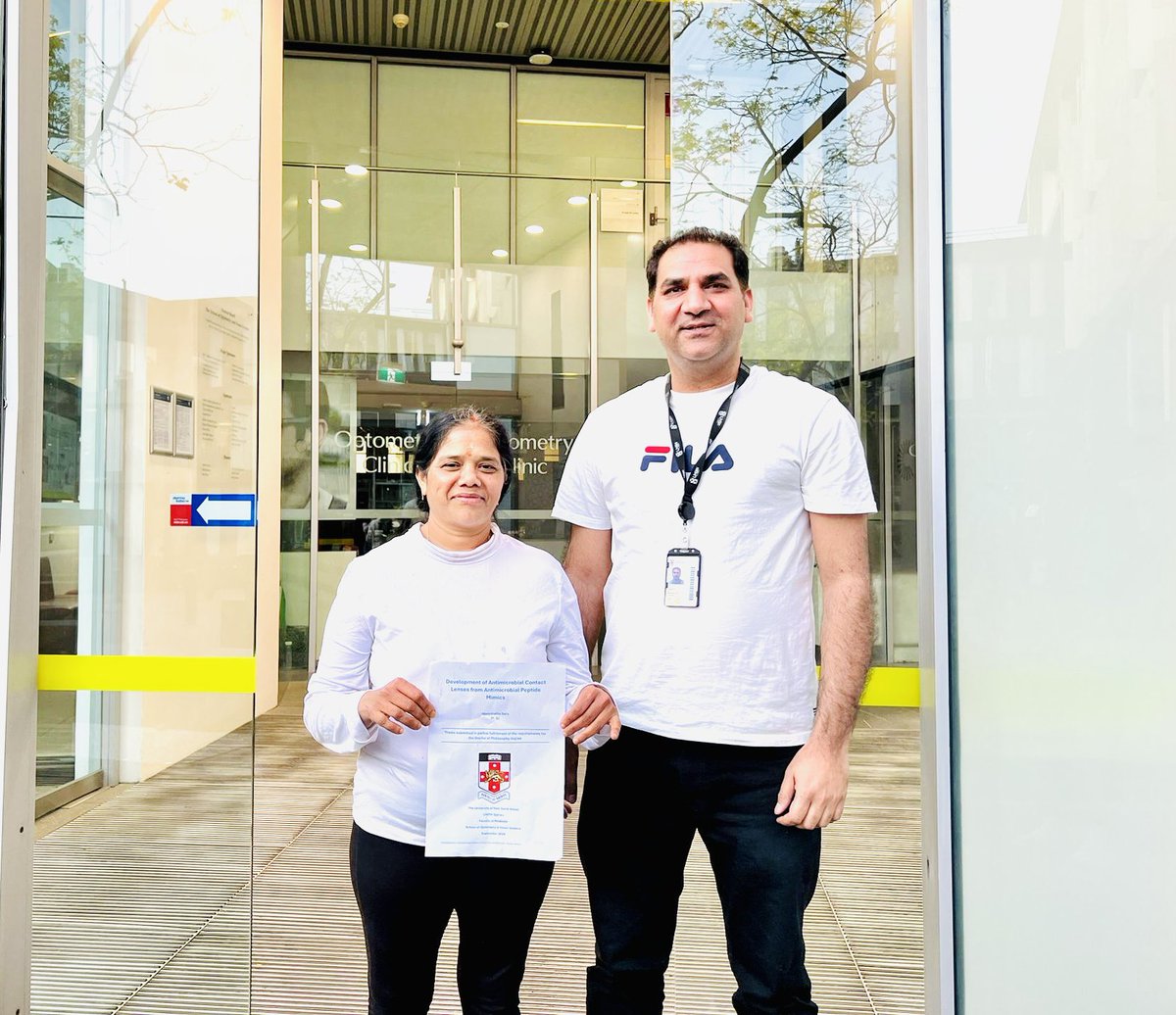 Happy to share that my first PhD student Sara Manjulatha has submitted her PhD thesis. Great work Sara.