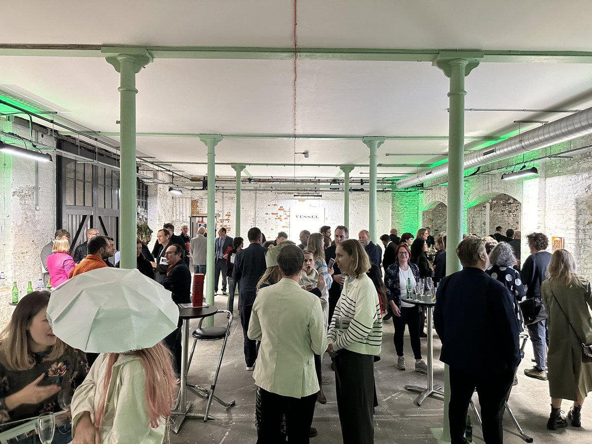 Gareth_Wild's tweet photo. Last night at the Regenerative Architecture Index launch party at The Bottle Factory in Peckham with special guest Brian Eno https://t.co/wgHIZx6w0N