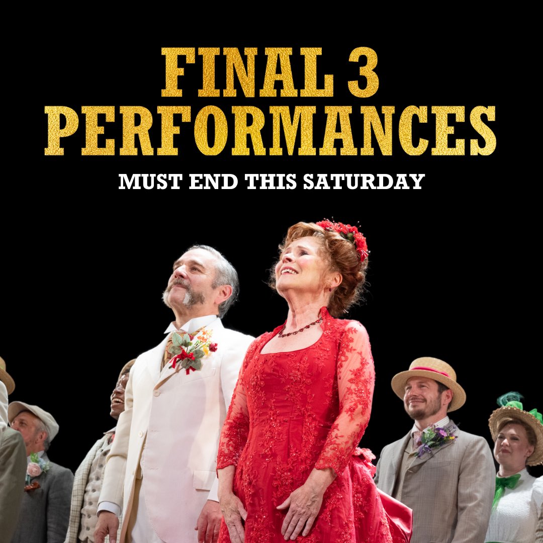 It’s almost time to say Goodbye, Dolly! 💐 

Final seats remaining. Grab yours before they’re gone for good!

Hellodollyldn.com
