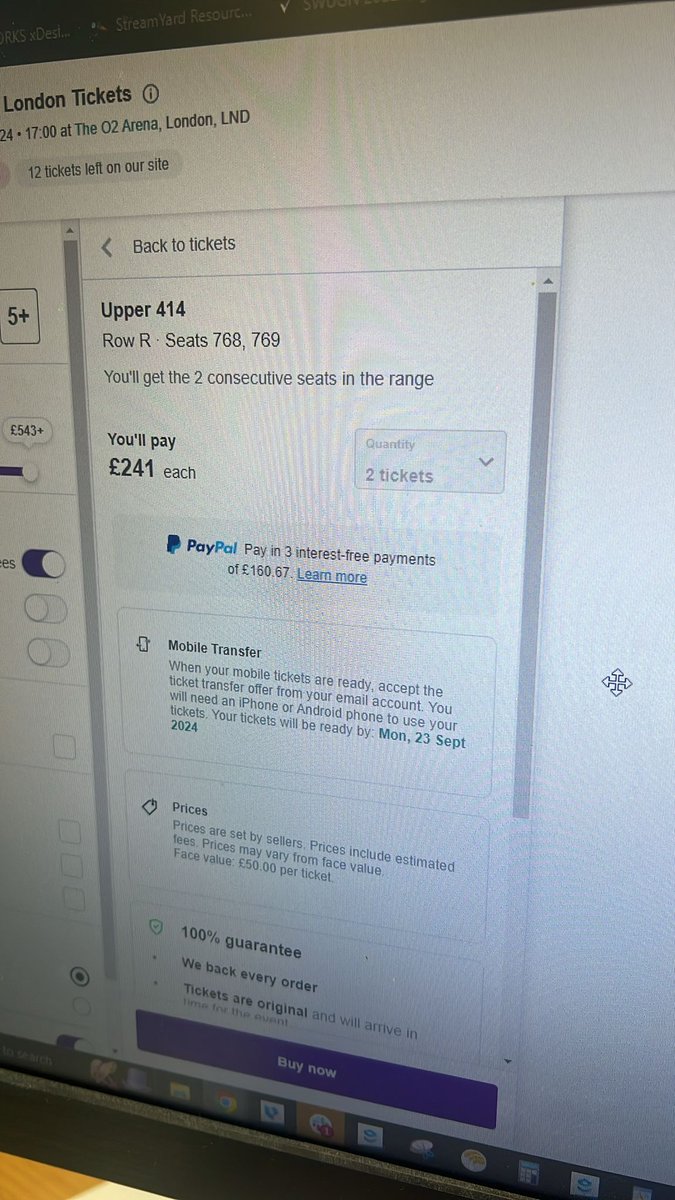 Just as always, scalpers are ruining everyone's chances of getting to see <a href="/linkinpark/">LINKIN PARK</a> 

Check these prices from <a href="/StubHub/">StubHub</a> 
Enabling this selfish scammer behavior to happen. Was £50 now £241.

Would be funny if they refunded these tickets so normal people can buy them