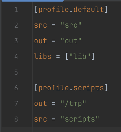0xGuybrush's tweet photo. Quick tip for https://t.co/TfETK7YvoY — the default Foundry profile skips scripts when compiling, which can mean they get outdated/broken if not ran often

Create a Foundry profile for them &amp; you can add compilation into your CI set-up with `FOUNDRY_PROFILE=scripts foundry build` https://t.co/kO72fT1aBg