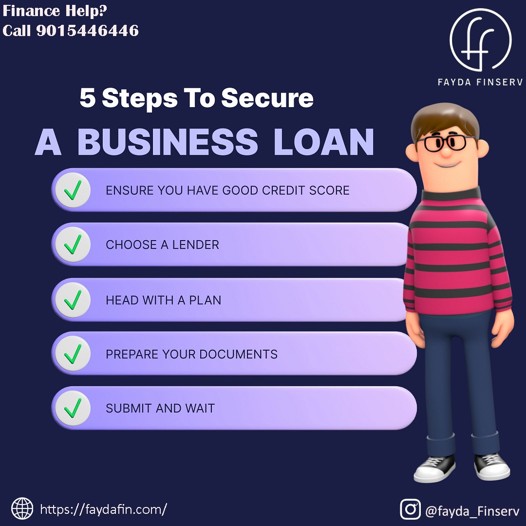 fayda_finserv's tweet image. Looking to secure a business loan? Here are 5 simple steps to guide you towards success
At Fayda Finserv, we simplify the process so you can focus on growing your business 
#BusinessLoans #MSMEFunding #LoanApproval #FinanceHelp #BusinessGrowth #SmallBusinessSupport  #Entrepreneur