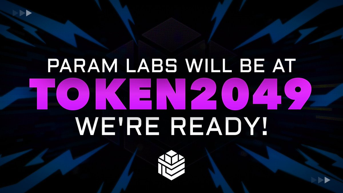 Bags are packed! ✈️ We're ready for #Token2049 in Singapore.

Looking forward to connecting with amazing people and partners in the #Web3 space. 🚀

If you're attending, we’d love to meet you! 🙌