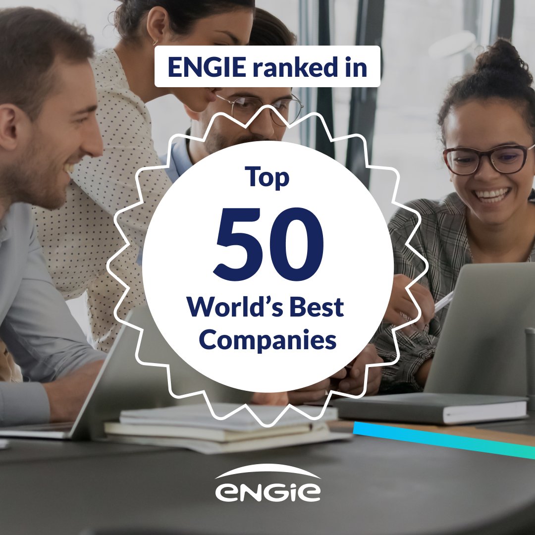 🌍 ENGIE ranked in the Top 50 of <a href="/TIME/">TIME</a>'s "World's Best Companies 2024," in collaboration with <a href="/StatistaCharts/">Statista</a>. 
🇫🇷 We are also ranked among the Top 5 French companies.

These achievements underline our strength and competitiveness on the global stage.