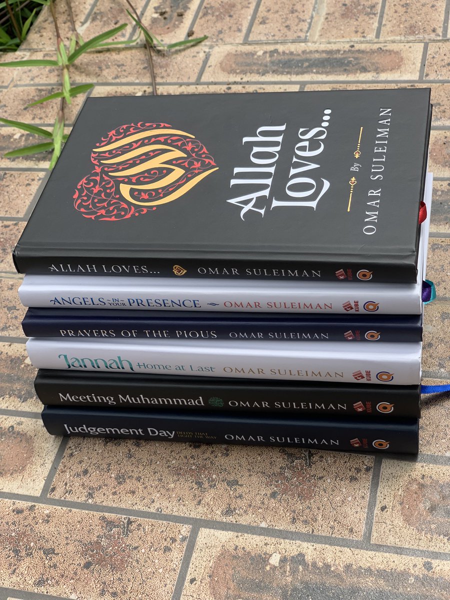 Dawahcornerbook's tweet photo. Omar Suleiman's books explore various aspects of faith and spirituality. These are a compilations from some of his infamous series. https://t.co/rSVL6cdRpk