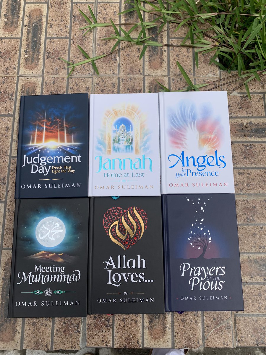 Dawahcornerbook's tweet photo. Omar Suleiman's books explore various aspects of faith and spirituality. These are a compilations from some of his infamous series. https://t.co/rSVL6cdRpk