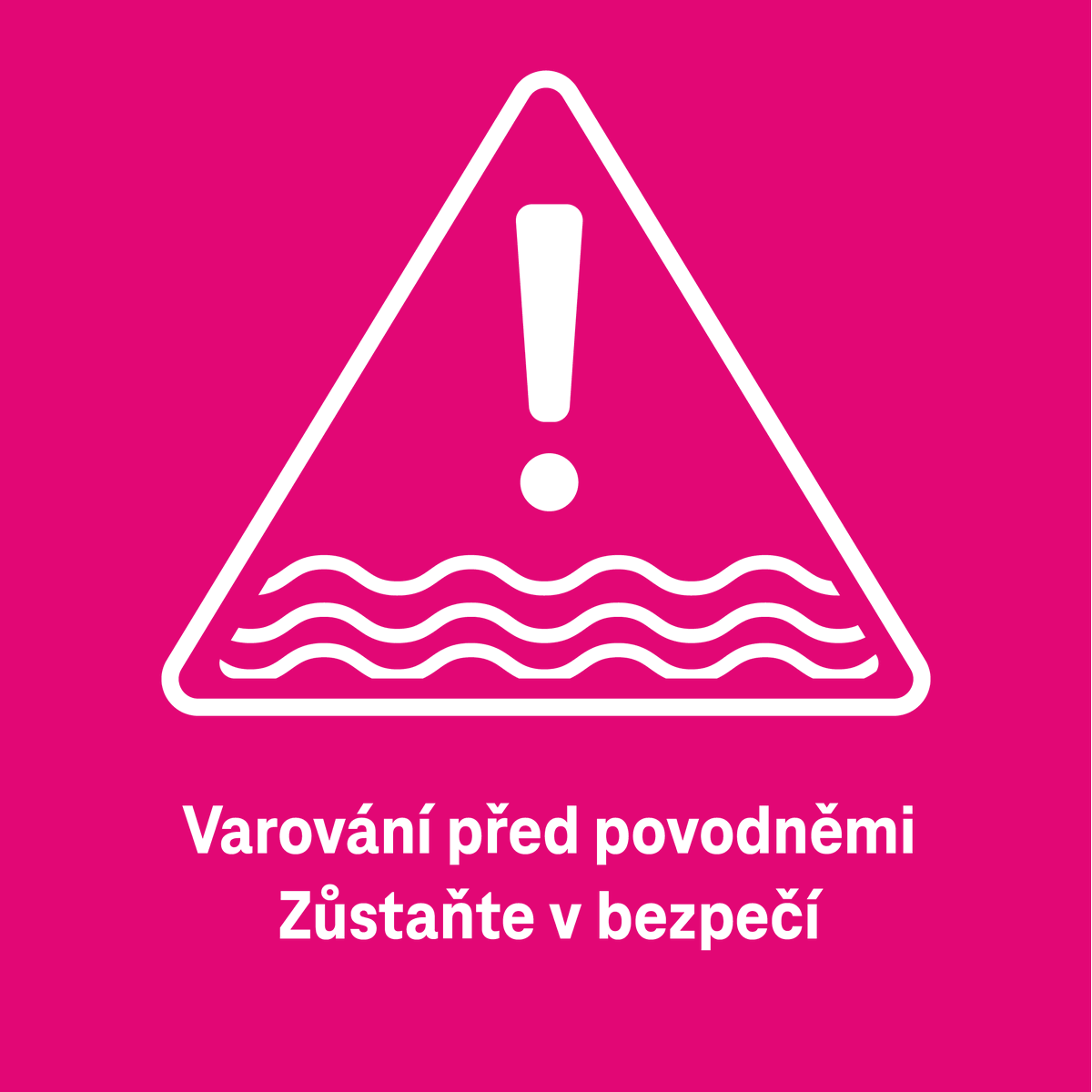 Meteorologové hlásí vydatné srážky. Buďte prosím opatrní, zůstaňte v bezpečí, sledujte zprávy. I my jsme v plné pohotovosti. Mobilní vysílače i diesel agregáty ve stand-by, zdroje přesouváme do postižených oblastí. Řešíme i pomoc kolegů ze skupiny, intenzivně spolupracujeme s IZS