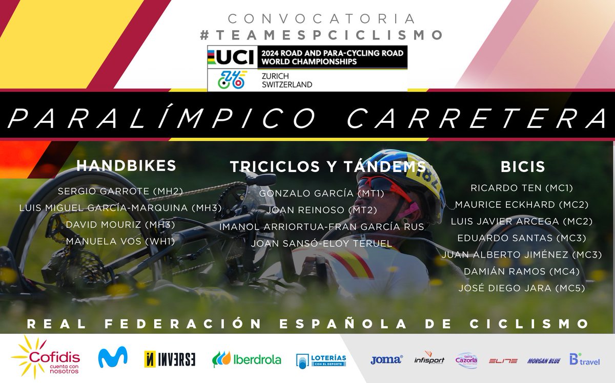 Real Federación Española de Ciclismo tweet media