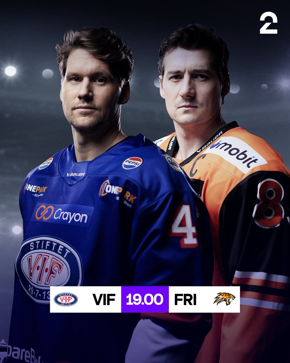 EHL er tilbake! Vålerenga tar imot Frisk Asker i et fullstappa Jordal amfi kl. 19.00. Vi lader opp til kamp fra 18.30 på Sport 2 og Play.

På kommentatorplass: <a href="/WeenEspen/">Espen Ween</a> og <a href="/janandreaasland/">jan andre aasland</a>. I studio: <a href="/ErikFollestad/">Erik Follestad</a> og <a href="/josefineengmann/">Josefine Biseth Engmann</a>. Kjør hockey! #2hockey