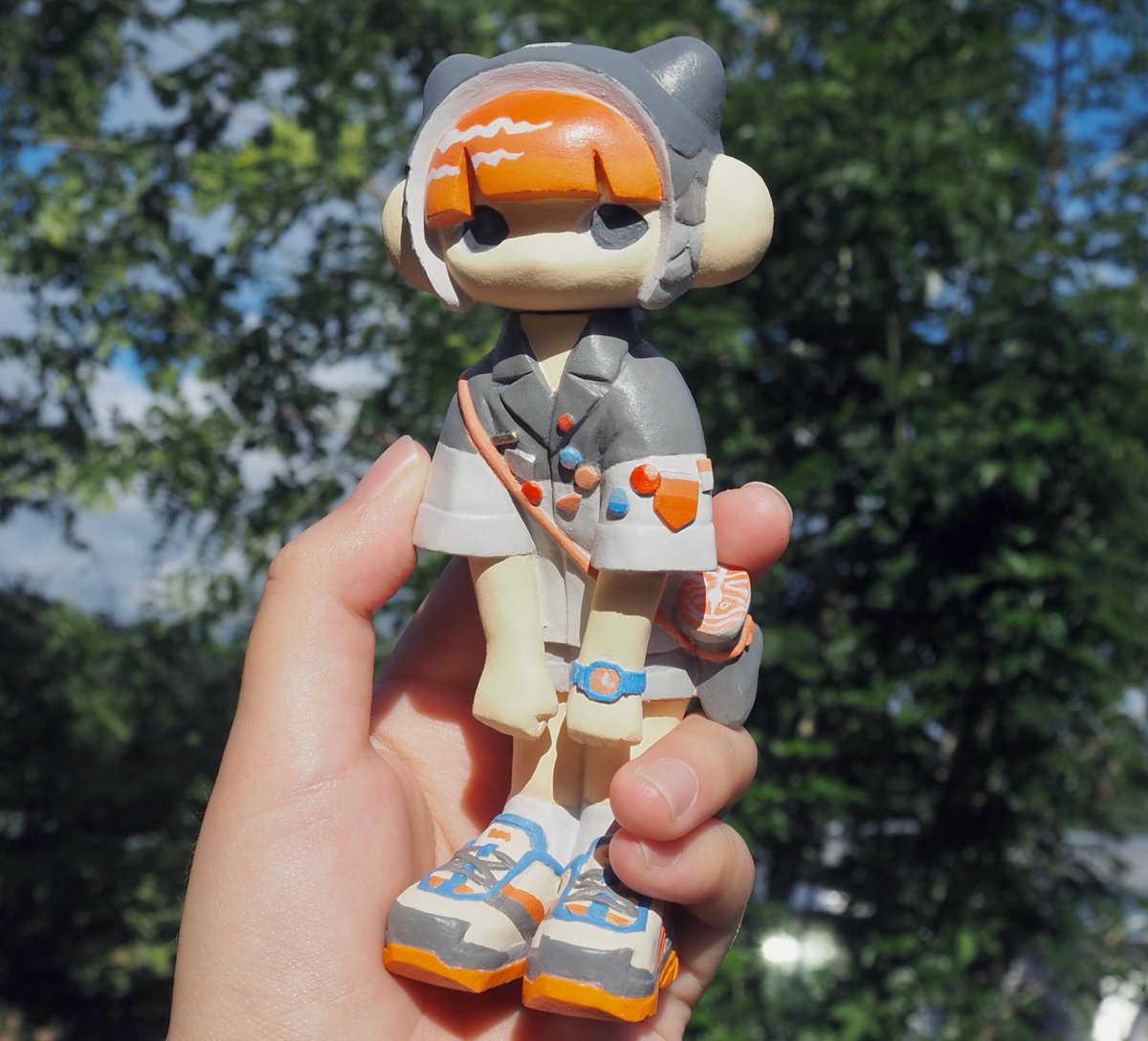 鮭のフィギュア出来た