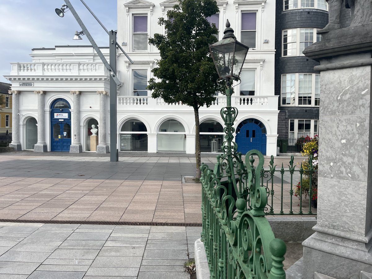 JCA are delighted to have completed the restoration of the facade of MTU Gallery at 46 Grand Parade, Cork. This encompassed the careful conservation of the oolitithic stone ionic capitals and consolidation of the friable stucco work using discreet stitching and moulded repairs.