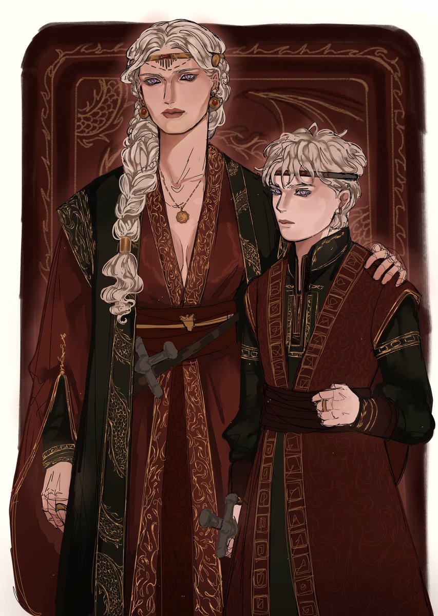 dudledudlesss's tweet photo. Visenya and Maegor https://t.co/iRbePspmQB