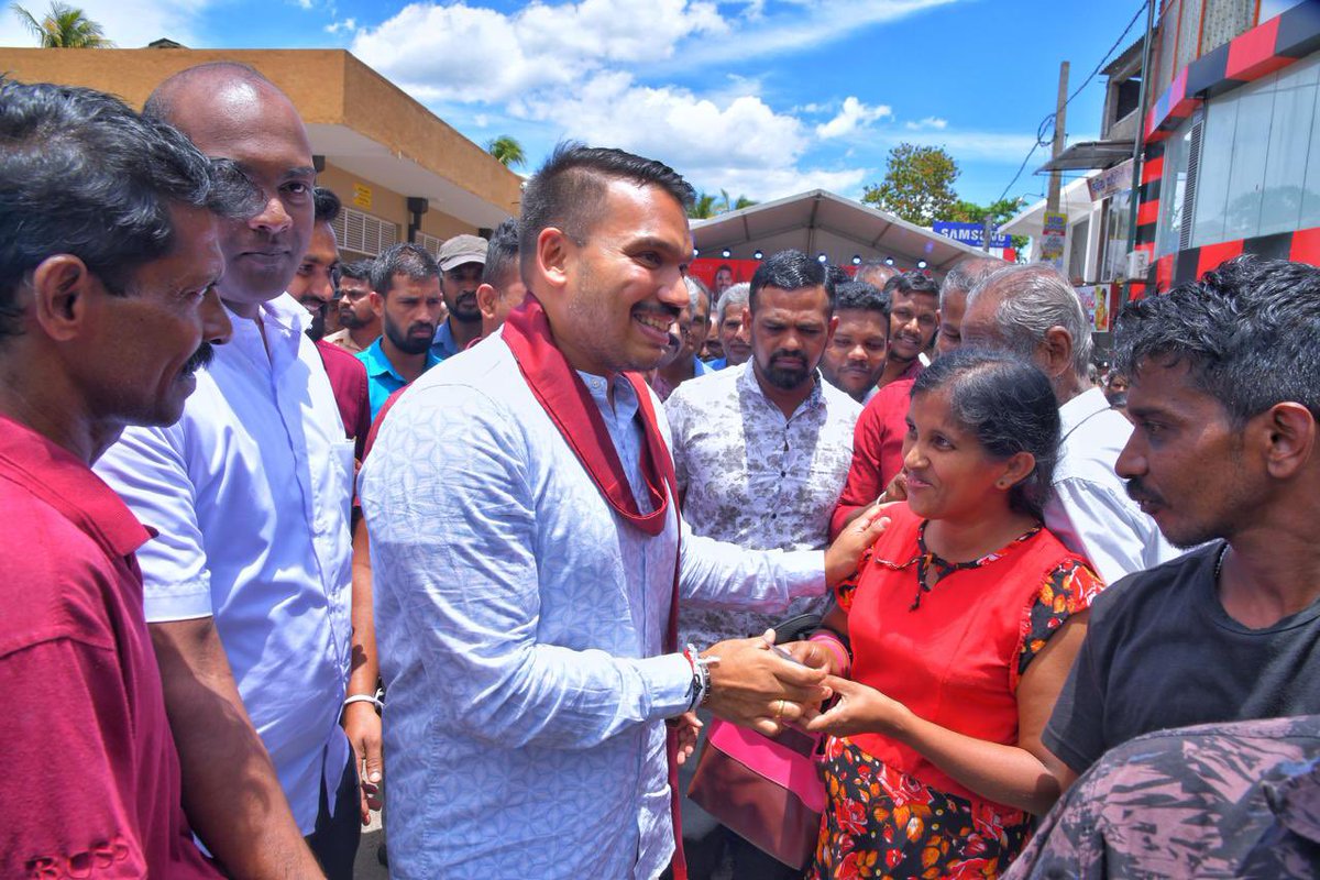 Thank you, Minipe! For Your energy and support 🙏 #KandyDistrict  
 #SLPP #ඔබවෙනුවෙන්දියුණුරටක් #Namal2024