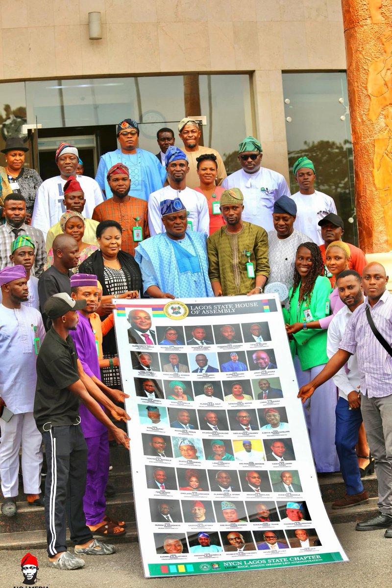 lekanproxy's tweet image. On a courtesy visit to @mudashiru_obasa Rt. Hon. Speaker of @lshaofficial and a special observance of the plenary, in company of other SEC members of @LagosNycn.
#Continuouslearning
#youthdevelopment
#NYCNLagos
#SPO