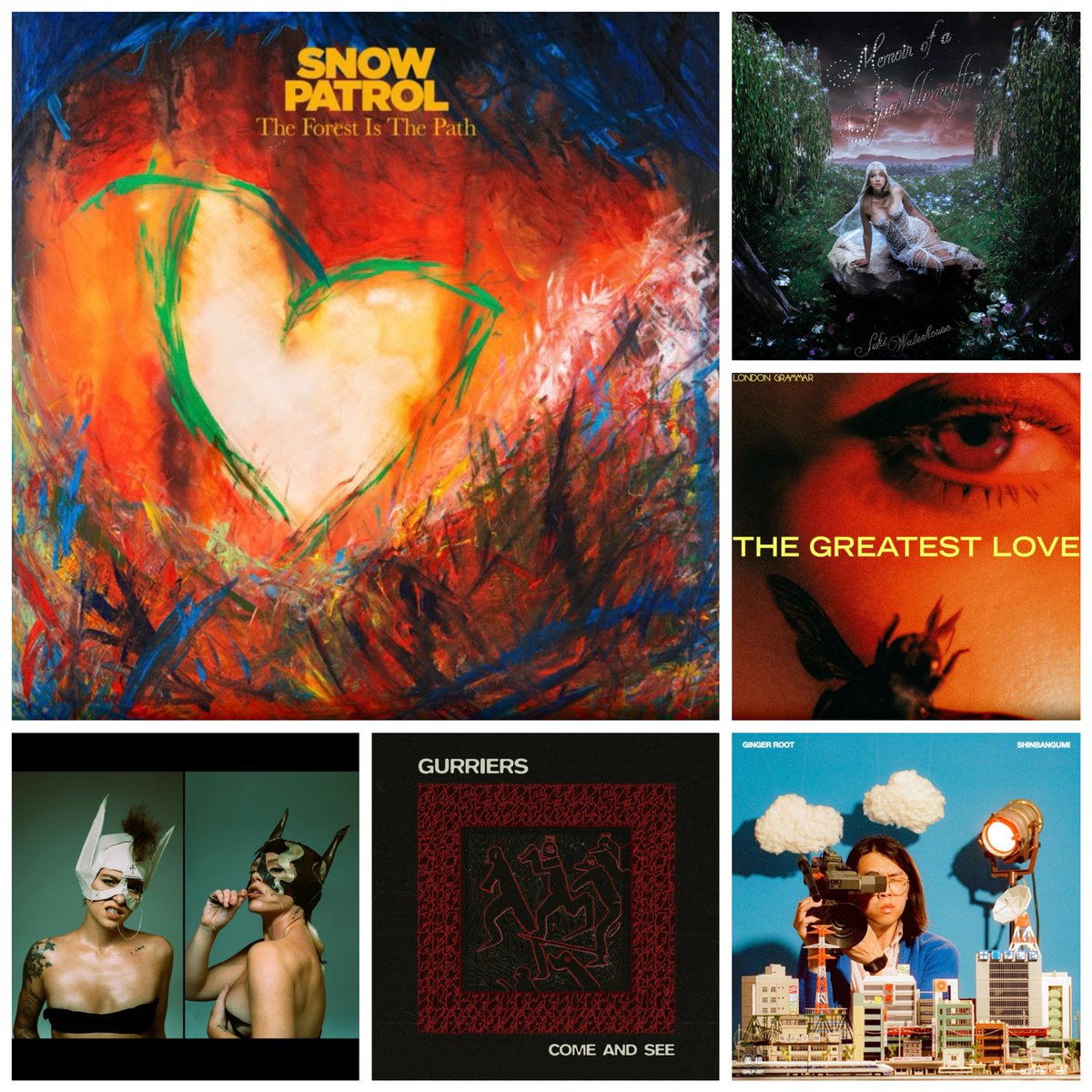 New releases this week from:

<a href="/snowpatrol/">Snow Patrol</a> <a href="/sukiwaterhouse/">Suki Waterhouse</a> <a href="/londongrammar/">London Grammar</a> <a href="/gingerrootmusic/">Ginger Root</a> <a href="/gurriersband/">Gurriers</a> <a href="/bonesbandbones/">BONES UK</a> &amp; more!

#NewMusicFriday #playlist #NMF