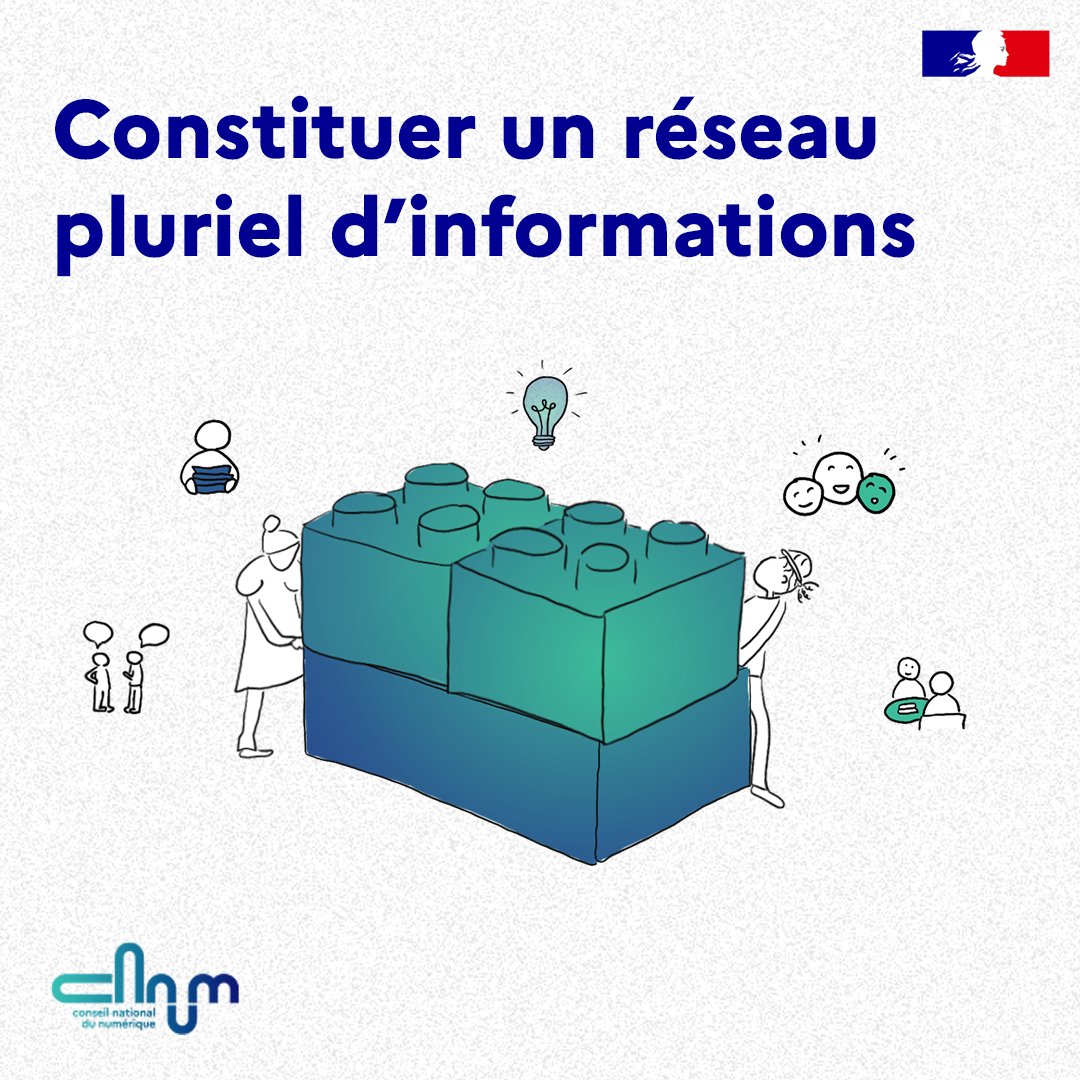 Conseil national du numérique (@cnnum) on Twitter photo #Cénum - Constituer un réseau pluriel d’informations
Cette semaine, nous revenons sur la publication finale des <a href="/EGinformation/">États généraux de l'information</a> et sur la nécessité de permettre à tous de reprendre la main sur les contenus informationnels proposés en ligne.
👉cnnumerique.fr/lettre-dinform… #Cénum - Constituer un réseau pluriel d’informations
Cette semaine, nous revenons sur la publication finale des <a href="/EGinformation/">États généraux de l'information</a> et sur la nécessité de permettre à tous de reprendre la main sur les contenus informationnels proposés en ligne.
👉cnnumerique.fr/lettre-dinform…
