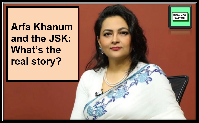 RadicalWatchOrg's tweet photo. In a recent tweet, ArfaArfa Khanum Sherwani, a journalist known for her Anti-Modi views, declared her receipt of JOHN S KNIGHT JOURNALISM FELLOWSHIP. This fellowship will take her to Stanford University.  But what's the real story behind this fellowship. Let's see:

THREAD