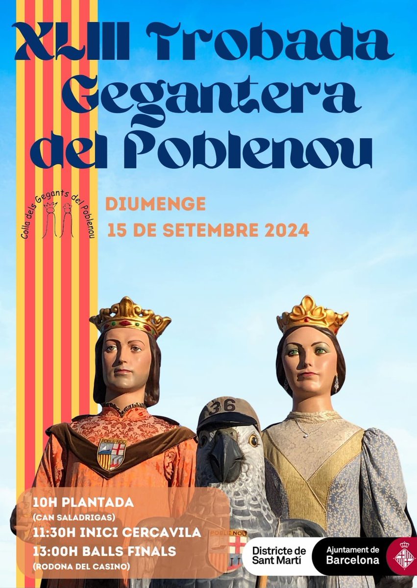 Capgrossos del Poble Nou tweet media