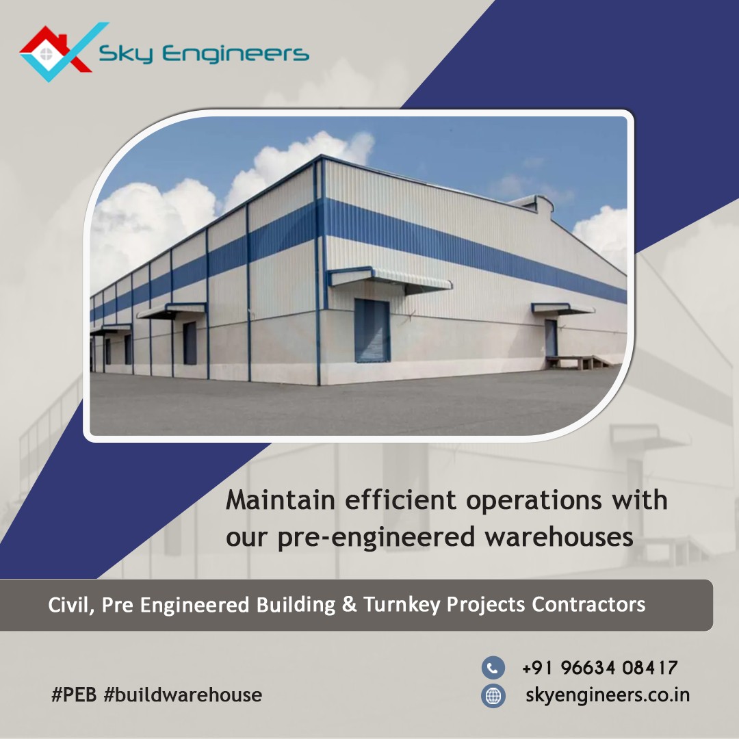 skyengineerspeb's tweet image. Maintain Efficient Operations with Our Pre-Engineered Warehouses!!
Civil, #preengineered Building &amp;amp; Turnkey Projects Contractors  
 #peb #buildwarehouse #warehouse #civilengineering #EngineeringExcellence #warehousesolutions 
Book a Free Consultation at +91 096634 08417