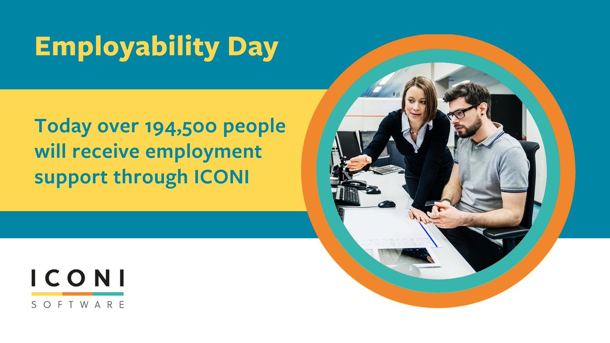 Today on #EmpDay24 over 194,500 people are receiving employment support with the ICONI platform helping their advisors understand every challenge they face, so they can provide tailored advice and guidance throughout their time on employment support programmes.