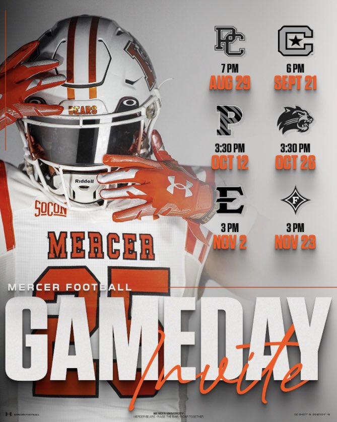 Isaac Zmerzlikar (@isaaczmerzlikar) on Twitter photo I want to thanks <a href="/MercerFootball/">Mercer Football</a> and <a href="/CoachJones_25/">Fred Jones</a> for the unofficial visit I’ll see you guys on October 26 for the game against Western Carolina. Go bears! I want to thanks <a href="/MercerFootball/">Mercer Football</a> and <a href="/CoachJones_25/">Fred Jones</a> for the unofficial visit I’ll see you guys on October 26 for the game against Western Carolina. Go bears!
