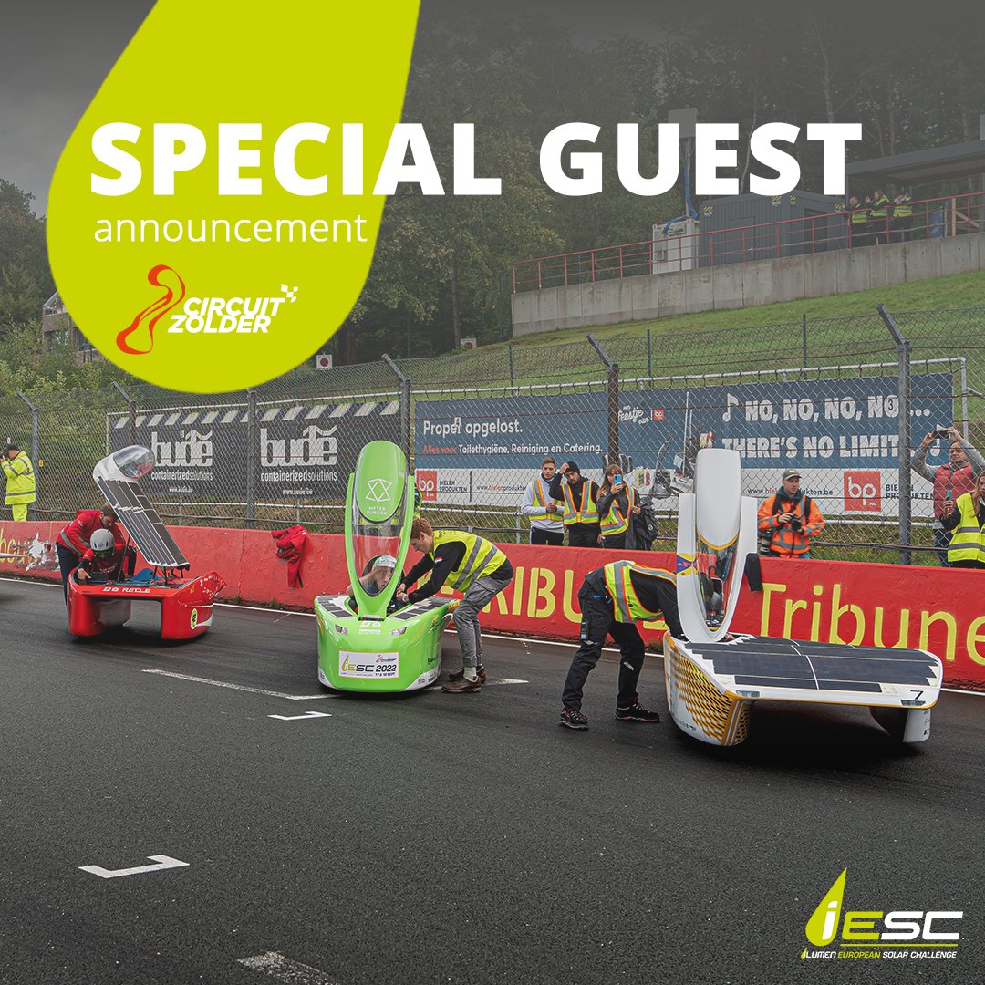 Exciting news! 🎉 On Sept 21st, the iLumen European Solar Challenge will welcome His Royal Highness Prince Laurent of Belgium! 🇧🇪 His Royal Highness will give the official starting signal, kicking off a thrilling event centered on innovation and sustainable energy. #iESC2024