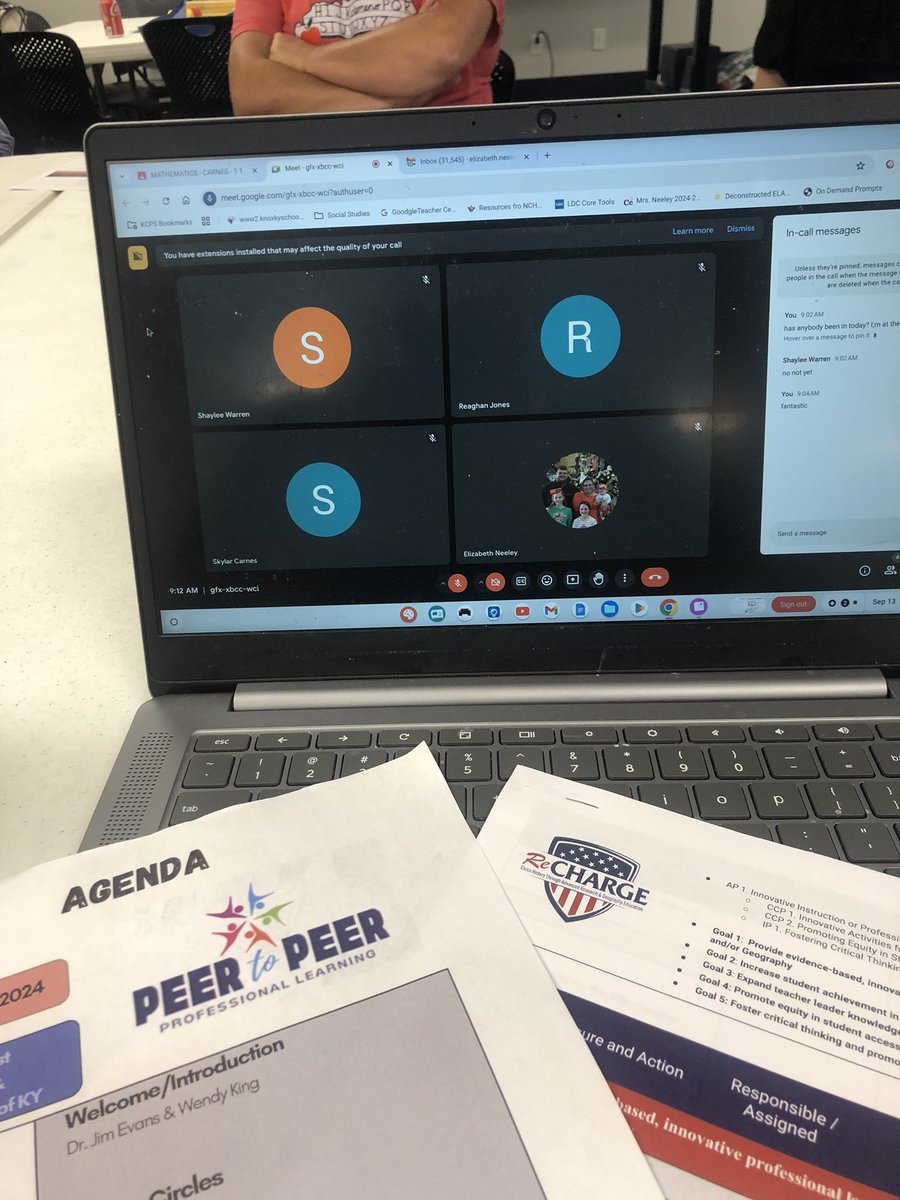 Spending this rainy Friday morning recharging with fellow educators and multitasking to be available for my students as well!!! <a href="/KyCharge/">KYCharge</a> <a href="/KEDCGrants/">KEDC Grants</a> <a href="/kedc/">Kaitlin Meyer</a>