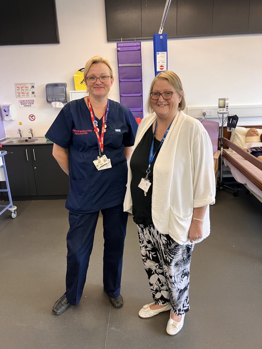 WLancsCollege's tweet photo. Throughout today, our T Level Health students have welcomed Gill and Olivia from @MWLNHS  onto campus for a full day of valuable workshops that have ranged from safeguarding, expectations, basic life support, infection prevention control ☺️ https://t.co/YzfyCkrIhw