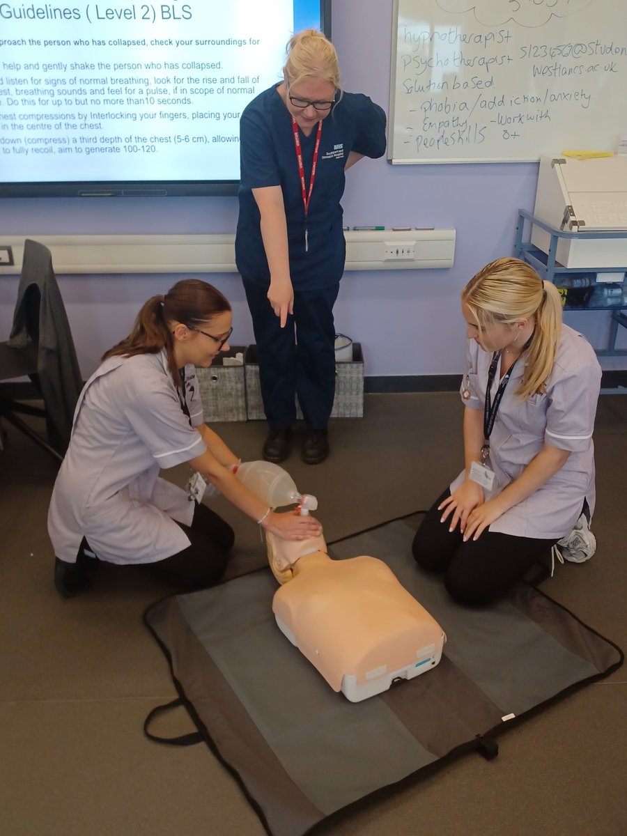 West Lancashire College (@wlancscollege) on Twitter photo Throughout today, our T Level Health students have welcomed Gill and Olivia from <a href="/MWLNHS/">Mersey & West Lancs Teaching Hospitals NHS Trust</a> onto campus for a full day of valuable workshops that have ranged from safeguarding, expectations, basic life support, infection prevention control βΊοΈ Throughout today, our T Level Health students have welcomed Gill and Olivia from <a href="/MWLNHS/">Mersey & West Lancs Teaching Hospitals NHS Trust</a> onto campus for a full day of valuable workshops that have ranged from safeguarding, expectations, basic life support, infection prevention control βΊοΈ