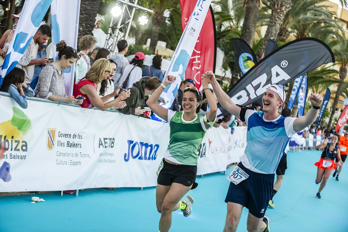 Wondering what you will feel as you approach the impressive finish line of the Santa Eulària Ibiza Marathon, which will be waiting for you just a few metres from the sea and under a magical sunset? 

😜 Adrenaline
😁 Maximum happiness
💪 Satisfaction