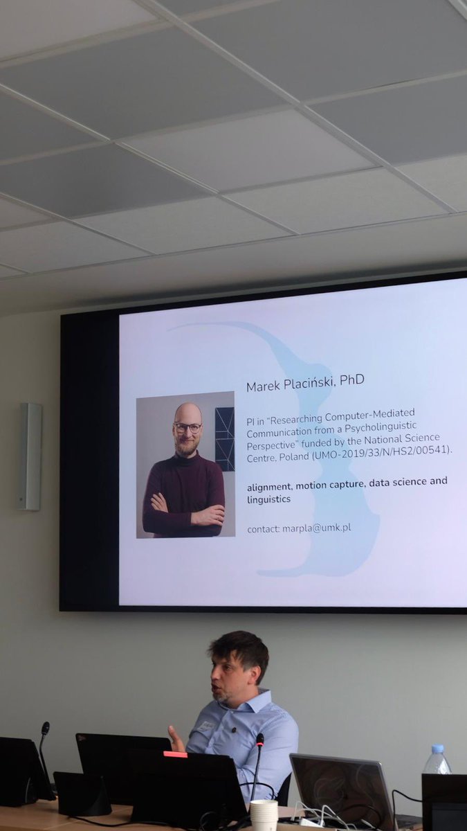 CLES members are attending a #YUFE meeting that brings together linguists from 10 European universities! Here’s a snapshot from the lab’s presentation <a href="/BorutaFeba/">Feba Boruta</a> <a href="/k_karkowska/">Klaudia Karkowska</a> <a href="/symbolicstorage/">Michael Pleyer</a> <a href="/mplacinski92/">Marek Placiński</a> Thank you <a href="/AliyahMorgen/">Aliyah Morgenstern</a> for having us!