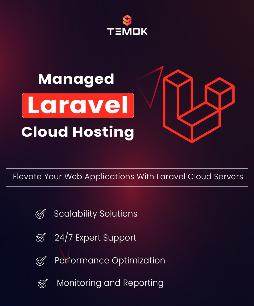 temokvoice's tweet image. 🔗 Simplify your Laravel development with Managed Laravel Cloud Hosting from Temok. Visit Temok to get started today!
bit.ly/LaravelCloudHo…

#ManagedLaravelCloudHosting #LaravelHosting #CloudHosting #ManagedHosting #LaravelCloudServices