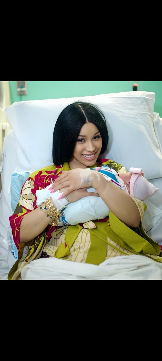 Cardi b and offset just welcomed a new born baby to their family