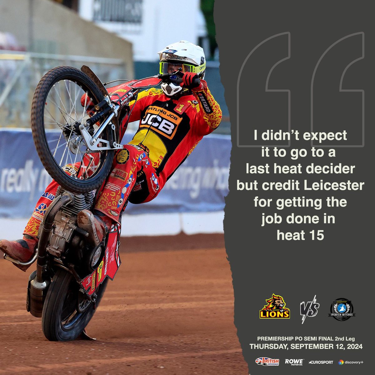 scott nicholls (@scottnicholls78) on Twitter photo Feel that there’ll be a number of very disgruntled <a href="/ipswichspeedway/">Ipswich Witches</a> fans after last night & got every right to be after some shocking calls.Not taking anything away from <a href="/SpeedwayLions/">Leicester Speedway 🦁</a> though, dug deep under pressure & delivered in tricky conditions @eurosport <a href="/discoveryplusUK/">discovery+ UK</a> 🏁 Feel that there’ll be a number of very disgruntled <a href="/ipswichspeedway/">Ipswich Witches</a> fans after last night & got every right to be after some shocking calls.Not taking anything away from <a href="/SpeedwayLions/">Leicester Speedway 🦁</a> though, dug deep under pressure & delivered in tricky conditions @eurosport <a href="/discoveryplusUK/">discovery+ UK</a> 🏁