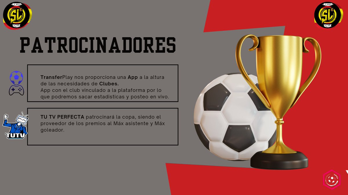 Soccer League (@soccerleagueesp) on Twitter photo โ๐ฆ๐๐ค๐ฅ๐ฃ๐ ๐ค โ๐๐ฅ๐ฃ๐ ๐๐๐๐๐๐ ๐ฃ๐๐ค
โ ๏ธ ๐ฎยฐ ๐๐ถ๐๐ถ๐๐ถ๐ผ๐ป ๐ฎ๐ฏ๐ถ๐ฒ๐ฟ๐๐ฎ ๐ฎ ๐ถ๐ป๐๐ฐ๐ฟ๐ถ๐ฝ๐ฐ๐ถ๐ผ๐ป๐ฒ๐ โ ๏ธ
#VPCLxSoccerLeague #RevoluciรณnDeportiva
@VPCL_ESPANA
๐Patrocinadores oficiales
<a href="/transferplay_es/">TransferPlay App</a>
<a href="/TUTVP3RFECT4/">TUTVP3RFECT4</a> โ๐ฆ๐๐ค๐ฅ๐ฃ๐ ๐ค โ๐๐ฅ๐ฃ๐ ๐๐๐๐๐๐ ๐ฃ๐๐ค
โ ๏ธ ๐ฎยฐ ๐๐ถ๐๐ถ๐๐ถ๐ผ๐ป ๐ฎ๐ฏ๐ถ๐ฒ๐ฟ๐๐ฎ ๐ฎ ๐ถ๐ป๐๐ฐ๐ฟ๐ถ๐ฝ๐ฐ๐ถ๐ผ๐ป๐ฒ๐ โ ๏ธ
#VPCLxSoccerLeague #RevoluciรณnDeportiva
@VPCL_ESPANA
๐Patrocinadores oficiales
<a href="/transferplay_es/">TransferPlay App</a>
<a href="/TUTVP3RFECT4/">TUTVP3RFECT4</a>