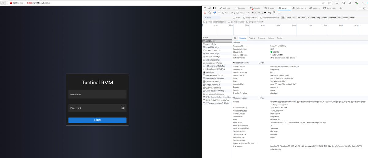 kddx0178318's tweet photo. #AteraAgent #malware targeting Brazil as #fake Adobe Update
https[:]//adobeacrobat.help/AdobeUpdate.pdf > AdobeUpdate.msi > AlteraAgent.exe > AWS EC2 >
MeshAgent.exe
tacticalrmm.exe
> PowerShell executions events 403 and 600 > 64.94.84.70:443 -> C2 panel from BL Networks https://t.co/O43qRqcOVj