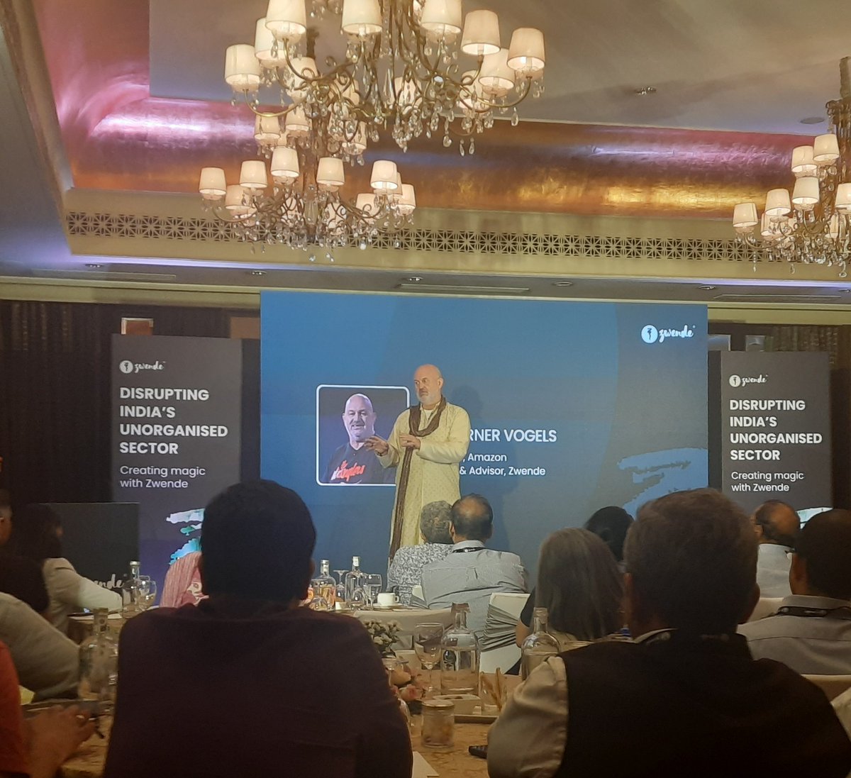Lucky to be in the same room as global Amazon CTO <a href="/Werner/">Werner Vogels</a> and listen to the best insights on building scalable tech businesses 🚀

An absolute masterclass in balancing culture, org &amp; tech to create next level innovation and impact.