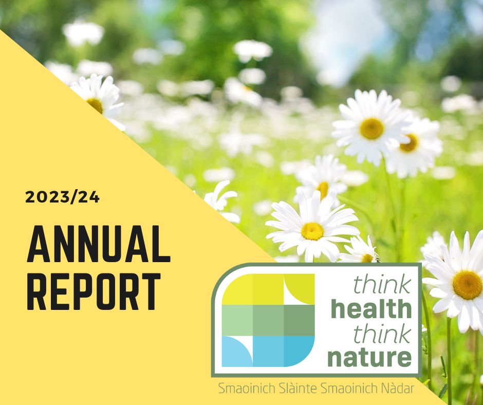 ThinkNature_'s tweet image. Check out our Annual Report 2023/24 to find out all the progress we've made in the last year... thinkhealththinknature.scot/wp-content/upl…