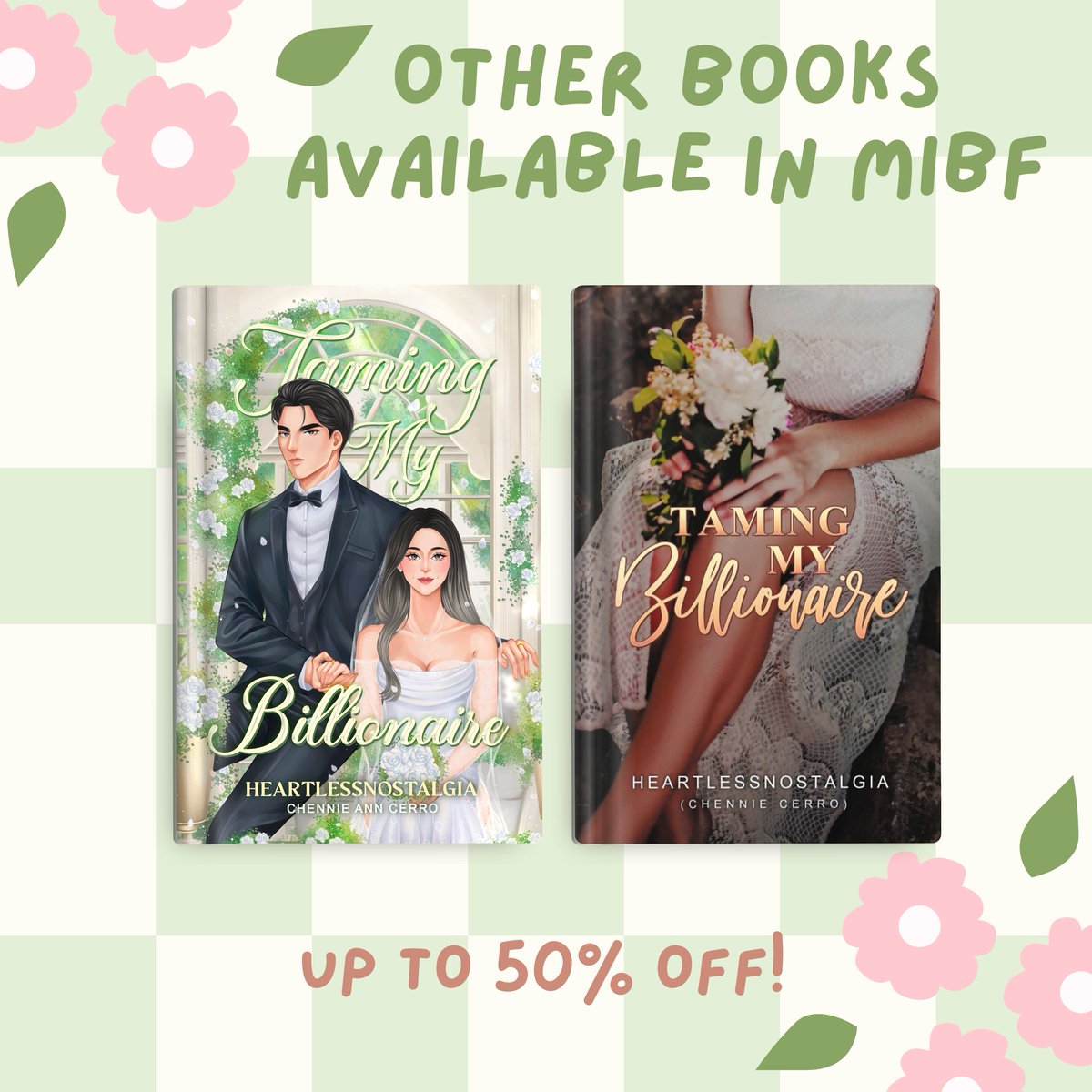 Ilang tulog na lang! Here are the available titles na p’wede n’yong mabili sa MIBF! And on sale!

Get BH and UTWD for a 10% off discount! See you, Archers! If you have any questions, do not hesitate to let us know!💛💙