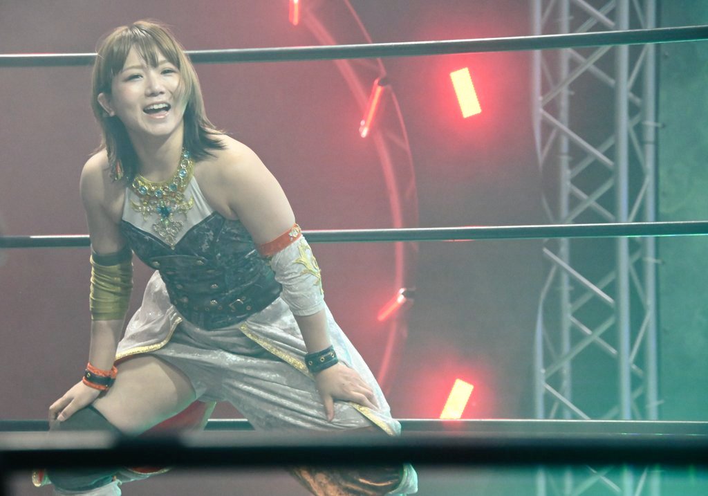 Ryoh85647337's tweet image. 待っていましたよ！！
#AEW
#yukasakazaki
#坂崎ユカ