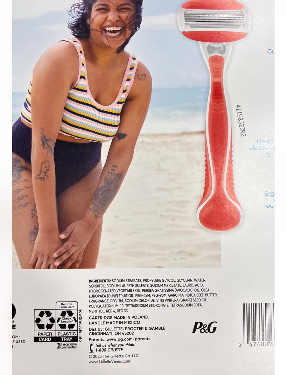 AlpacaAurelius's tweet image. Why the f**k do razors have an ingredient list with seed oils in them??