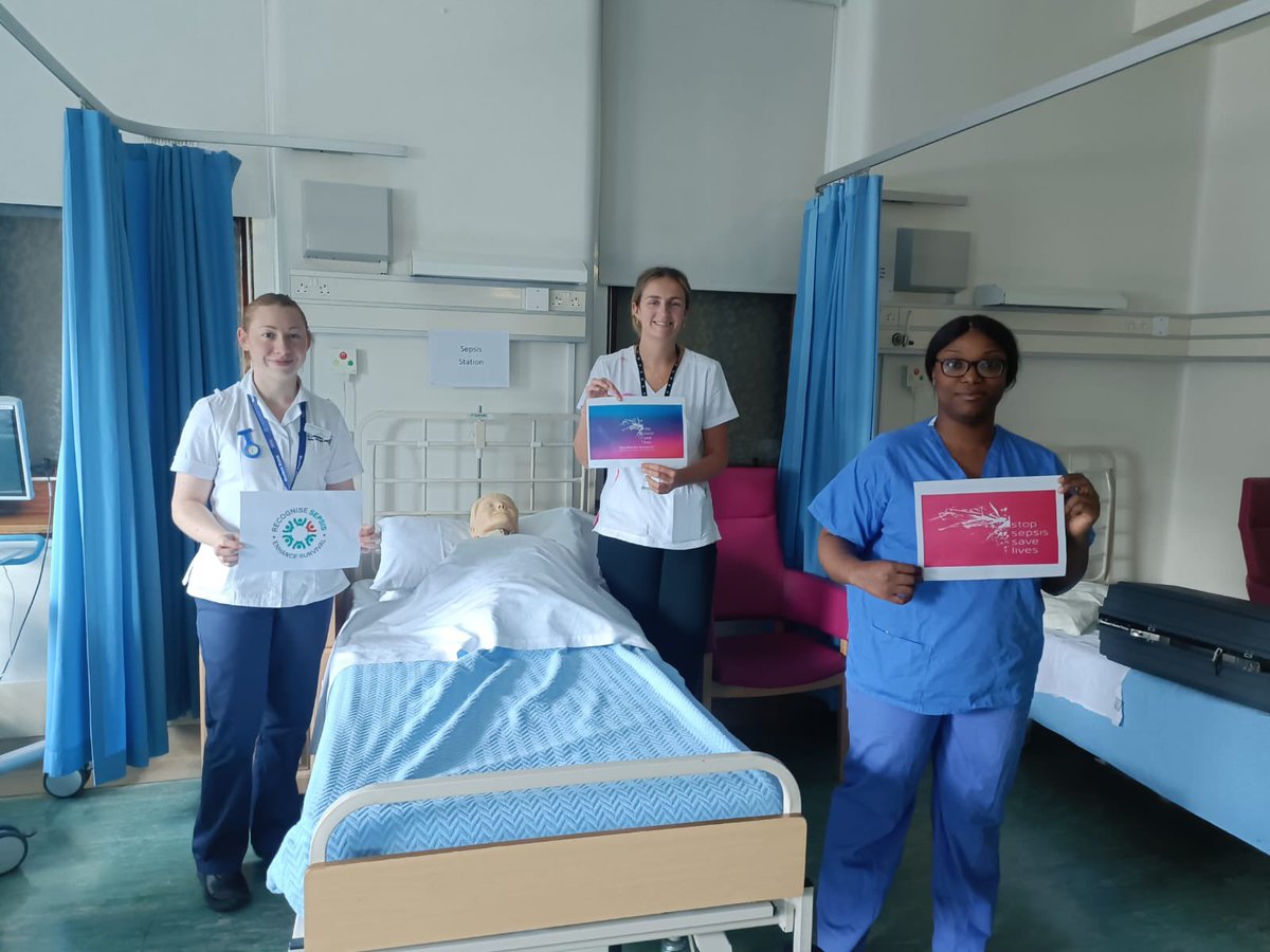 Marking #WorldSepsisDay here at NMH with education, simulation training &amp; raising awareness around Maternal Sepsis. Sepsis is a life threatening condition caused by an infection. It’s important to get treatment early. Know the signs &amp; symptoms of sepsis➡️hse.ie/eng/services/l…