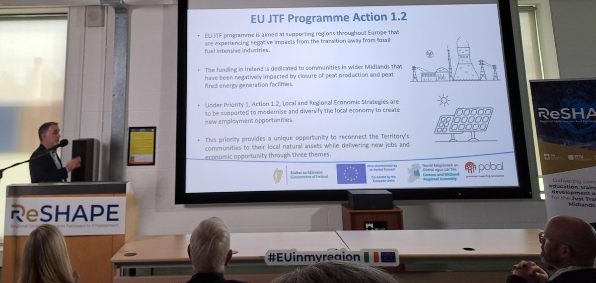 Pobal (@pobal) on Twitter photo 🗣️Delighted to have had our Director of #SocialInclusion & Employment Operations
@paulskinnader speaking at today's
🇪🇺🇮🇪 #EUJTF <a href="/atu_ie/">Atlantic Technological University</a> <a href="/UL/">University Of Limerick</a> <a href="/TUS_ie/">Technological University of the Shannon</a> 'ReSHAPE' project launch by Minister <a href="/pippa_hackett/">Pippa Hackett</a> in #Athlone ! 🗣️Delighted to have had our Director of #SocialInclusion & Employment Operations
@paulskinnader speaking at today's
🇪🇺🇮🇪 #EUJTF <a href="/atu_ie/">Atlantic Technological University</a> <a href="/UL/">University Of Limerick</a> <a href="/TUS_ie/">Technological University of the Shannon</a> 'ReSHAPE' project launch by Minister <a href="/pippa_hackett/">Pippa Hackett</a> in #Athlone !