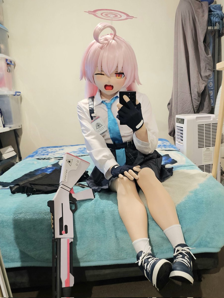 KigMiyu's tweet image. Sensei, I want to make new friends. 🩷
#kigurumi #着ぐるみ #BlueArchive #ブルアカ