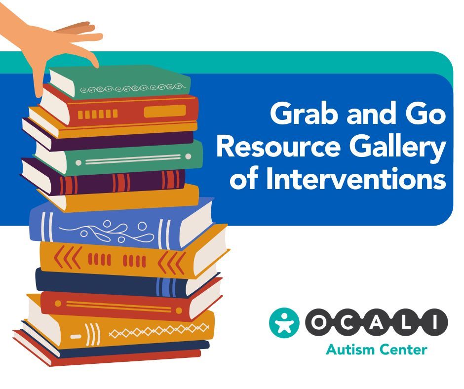 Do you need tools and interventions for students with autism? We have kits that offer a variety of interventions, how-to's, and even blank templates to make your own. Check out the Autism Grab and Go Resource Gallery Kit. ocali.kohacatalog.com/cgi-bin/koha/o…