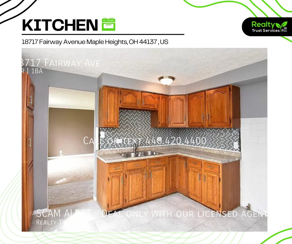 3BR/1BA 18717 Fairway Avenue Maple Heights, OH 44137 , US
Versatile Beautiful Home

This home doubles your living space with a large, finished basement!

Contact us today at 440.420.4400, email leasing@rtserve.com, or visit tinyurl.com/2mpcfyre