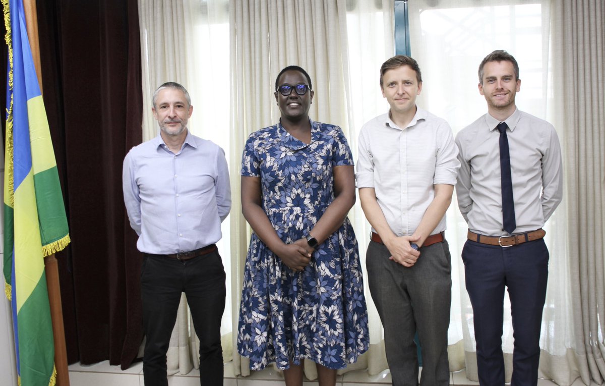 Minister of State <a href="/mskayisire/">M Solange KAYISIRE</a> received courtesy call from <a href="/RussellWGates/">Russell Gates</a>, Regional Director for Central Africa and Haiti at <a href="/Concern/">Concern Worldwide</a>.

Russell introduced the new Concern Rwanda Country Director, Mr. Yvan Trapet who will serve both Rwanda &amp; Burundi, with residence in Burundi.