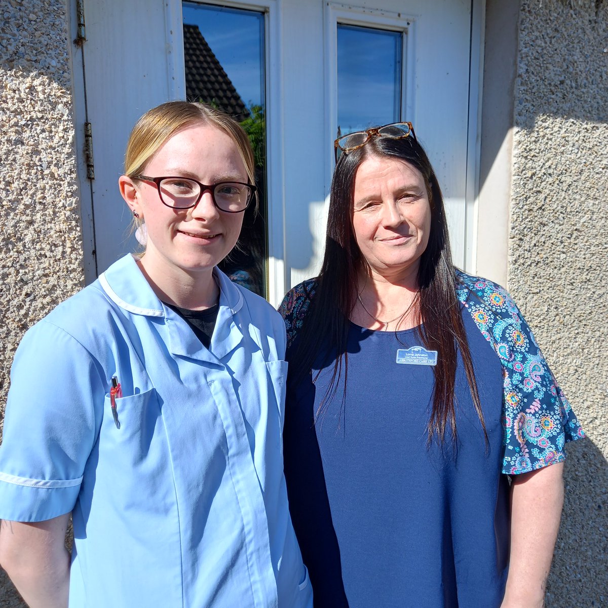 DochertySuzanne's tweet image. Exciting times at our Newburgh home, we are thrilled to welcome our new candidate Bethany along with new assessor Lorna  as they start their journey together. #SVQ #CareerGrowth
